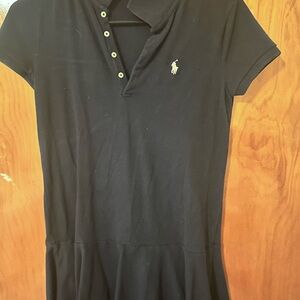 Navy blue Ralph Lauren dress size 14/16 girls